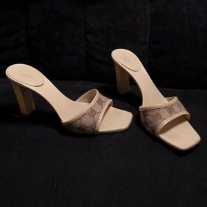 Authentic Vintage Gucci Sandal Heel